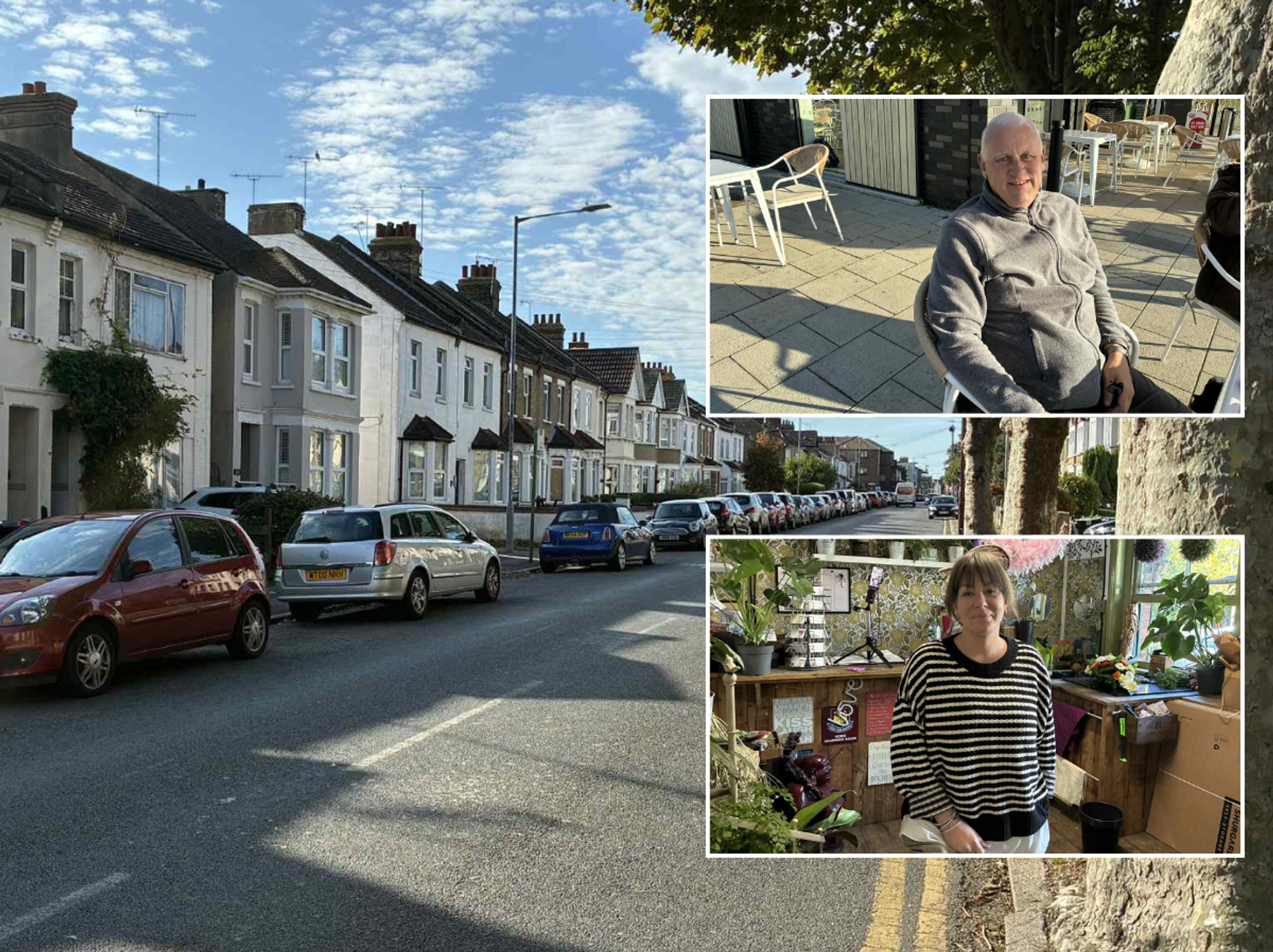 Ella Saunders, David Haydon and Shoebury High Street