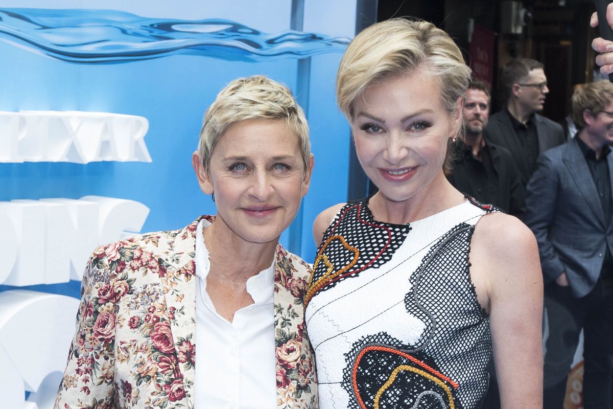 Ellen DeGeneres and Portia de ROssi