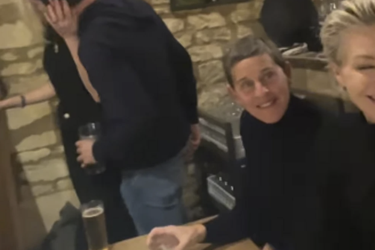 Ellen DeGeneres and Portia de ROssi