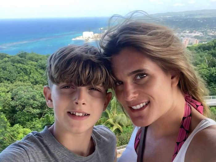 Ellen Roome and her son Jools Sweeney
