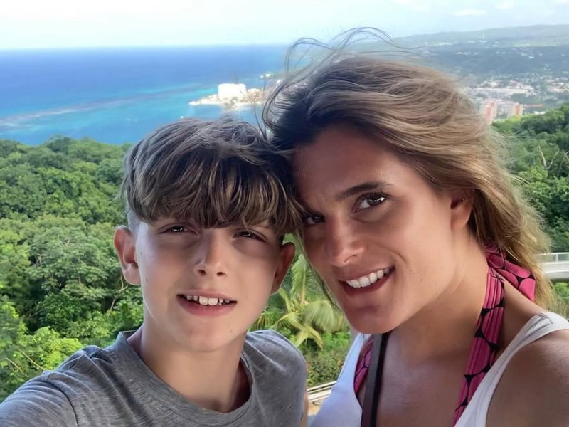 Ellen Roome and her son Jools Sweeney