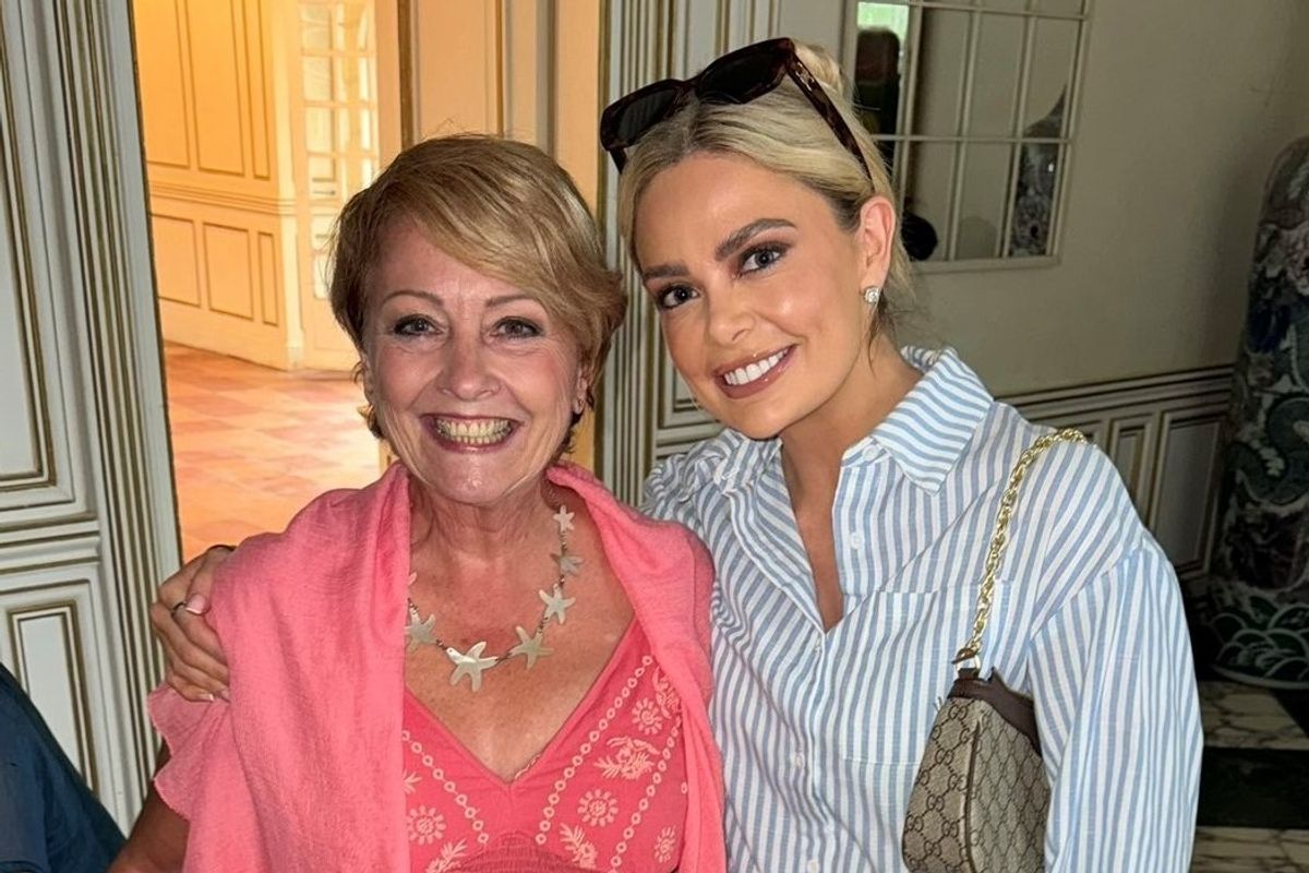 Ellie Costello and Anne Diamond