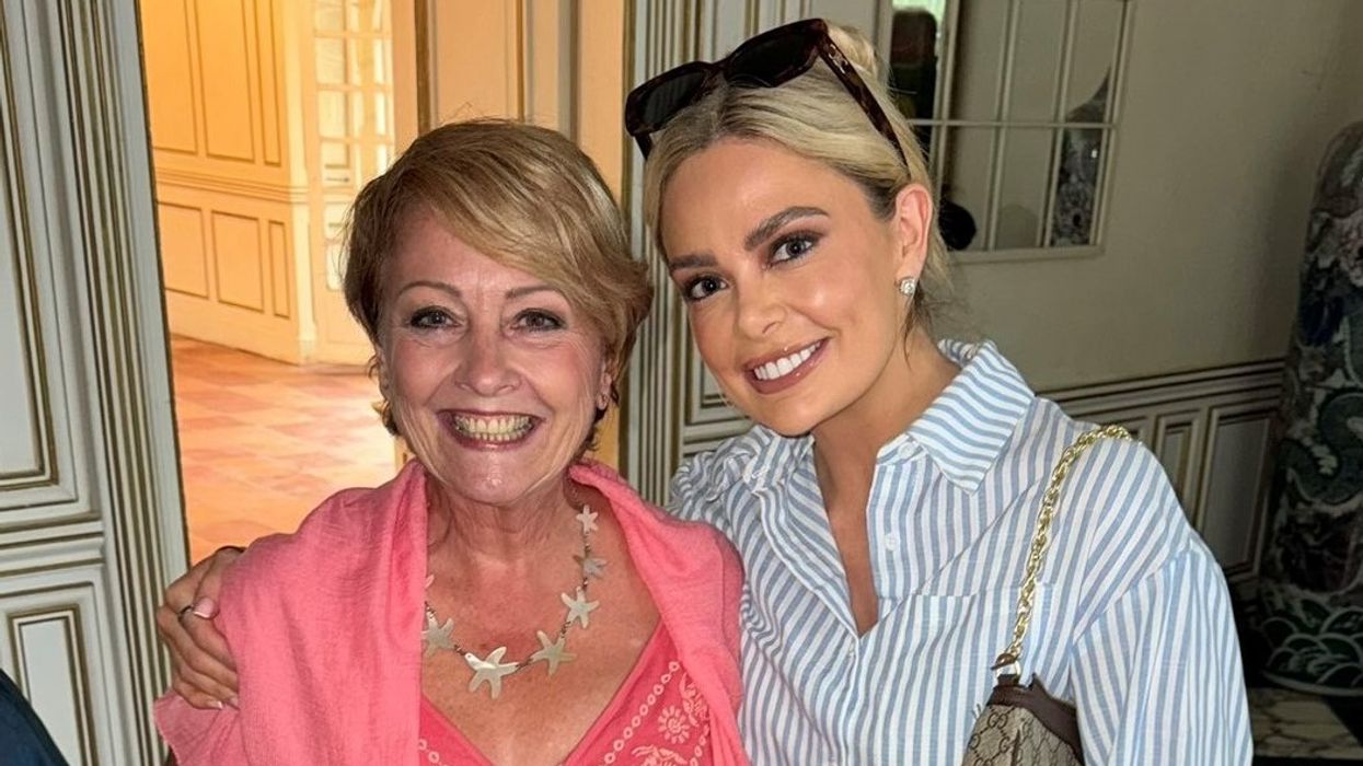 Ellie Costello and Anne Diamond