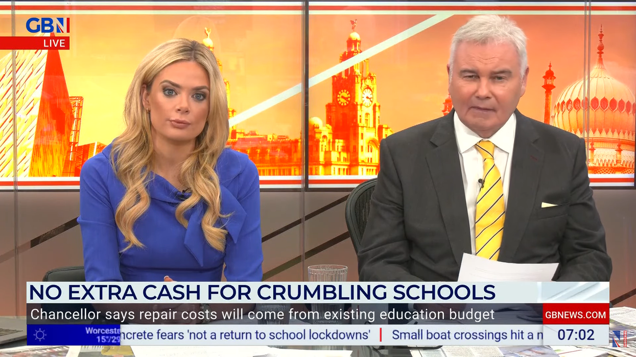 Ellie Costello and Eamonn Holmes