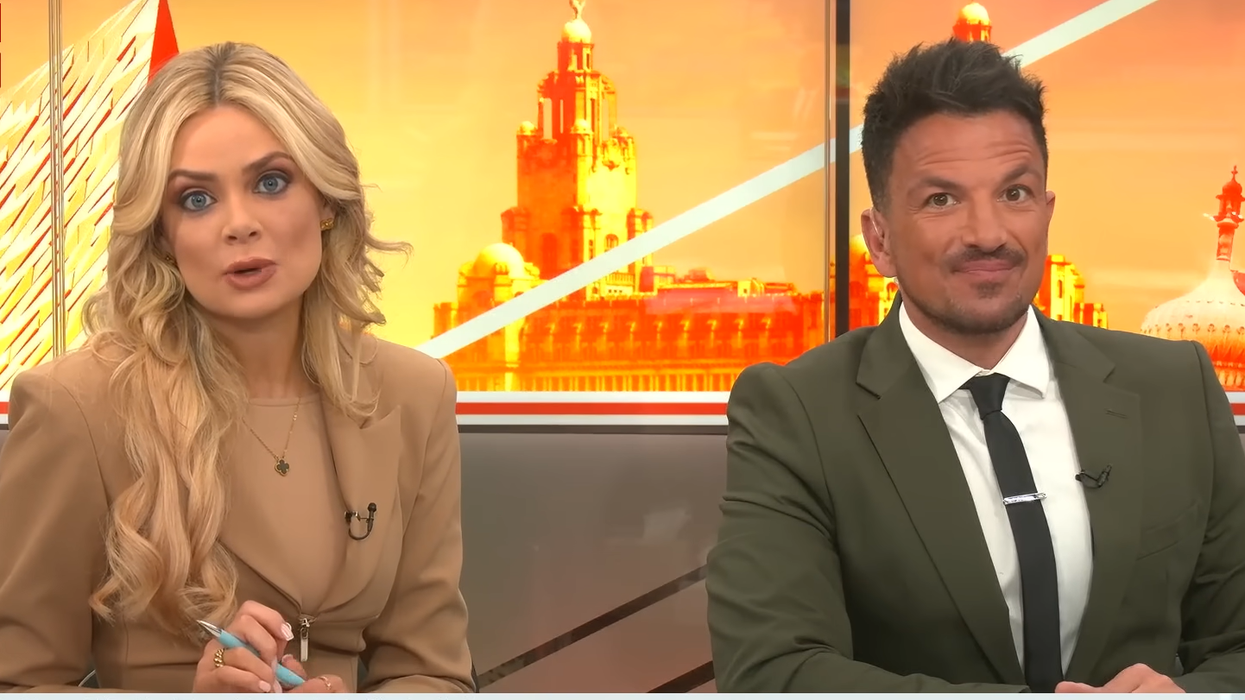 Ellie Costello and Peter Andre