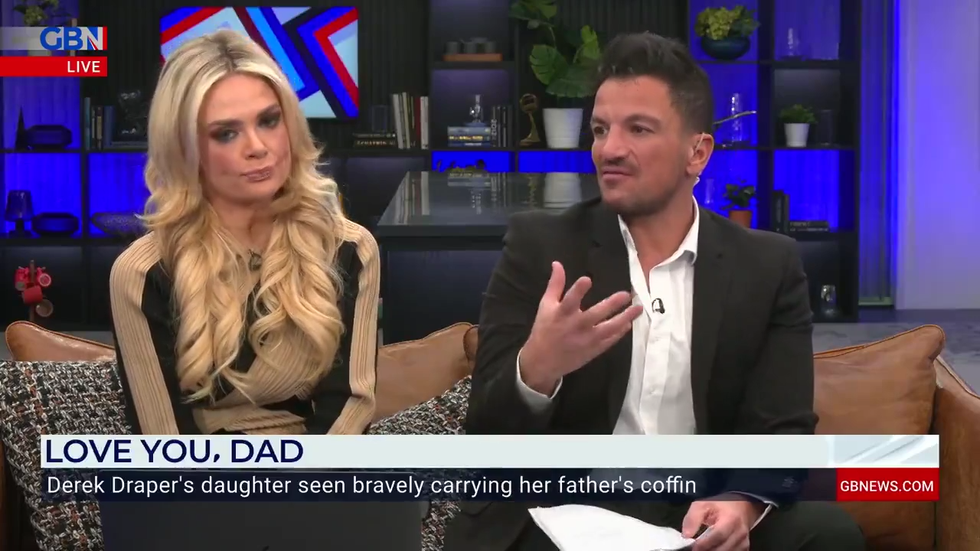 Ellie Costello and Peter Andre