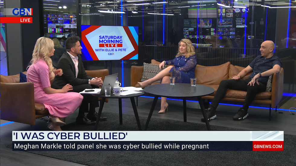 Ellie Costello and Peter Andre