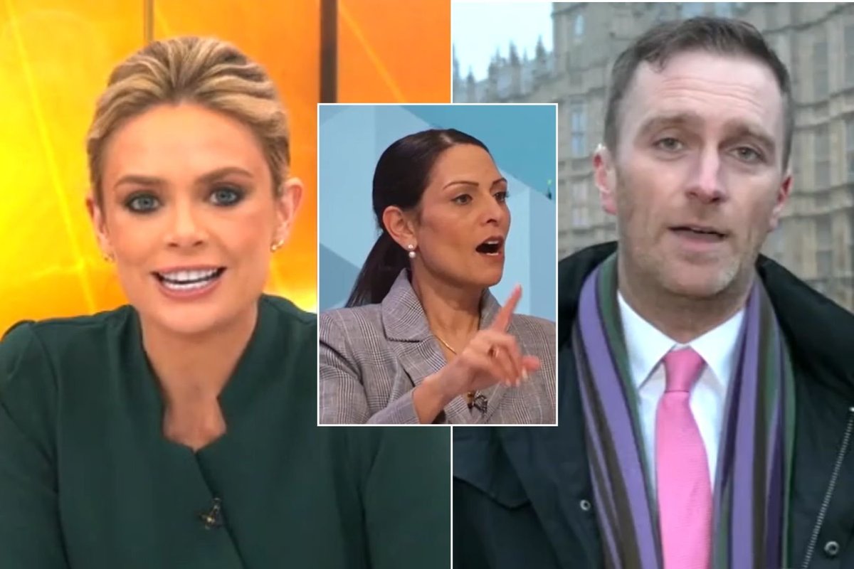 Ellie Costello challenges Tory MP on Priti Patel