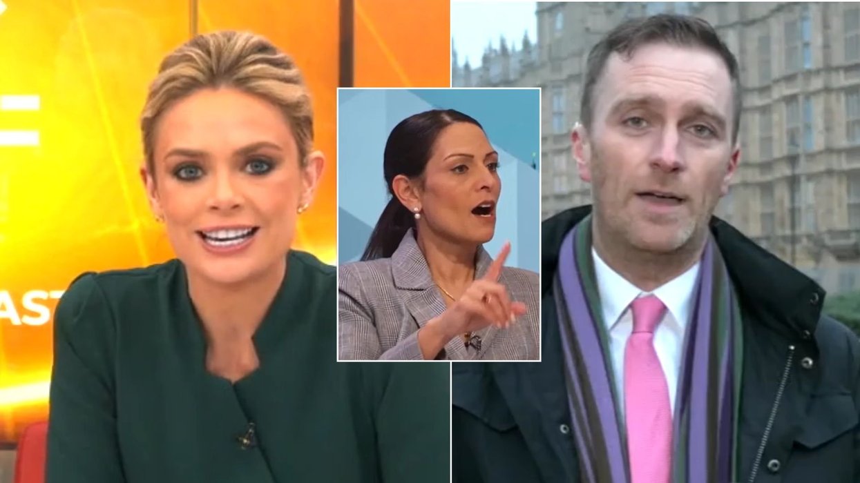 Ellie Costello challenges Tory MP on Priti Patel