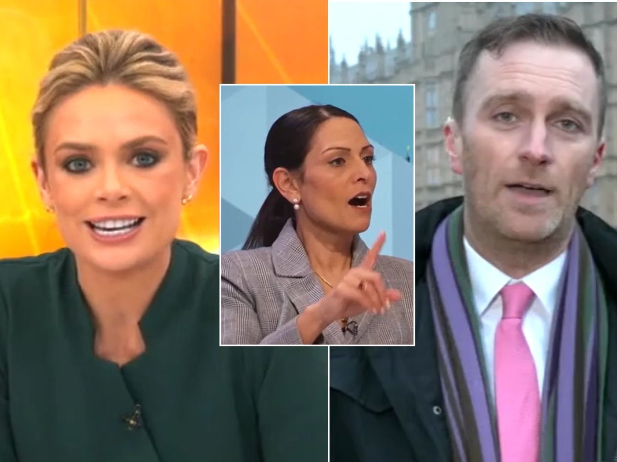 Ellie Costello challenges Tory MP on Priti Patel