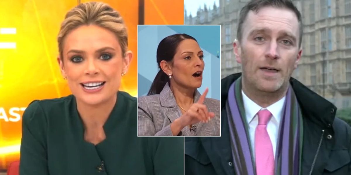 Reform UK: Ellie Costello challenges Tory MP on Priti Patel comparing Nigel Farage’s party to Nazis: ‘Is this acceptable language?!’ Reform UK: Ellie Costello challenges Tory MP on Priti Patel comparing Nigel Farage’s party to Nazis: ‘Is this acceptable language?!’