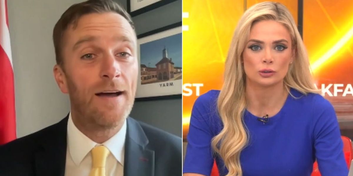 NextImg:'Taken a grubbing!' Ellie Costello confronts Tory MP with damning poll as party suffers dramatic slump