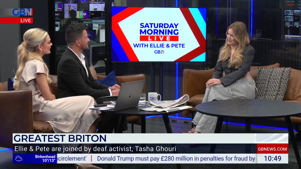Ellie Costello, Peter Andre and Tasha Ghouri