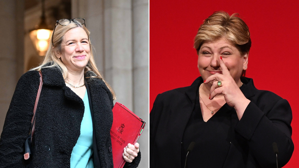 Ellie Reeves and Dame Emily Thornberry