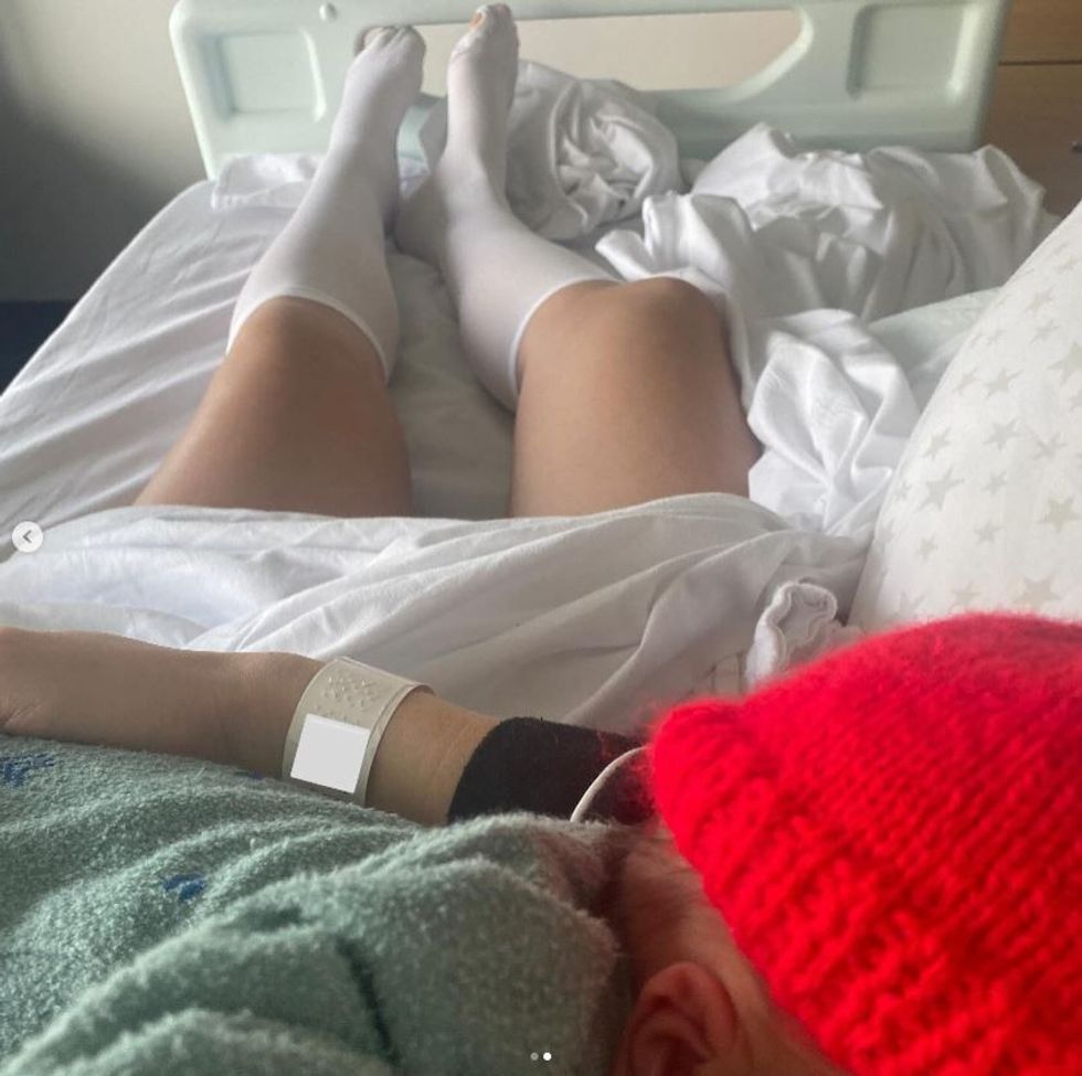 Ellie Taylor baby son