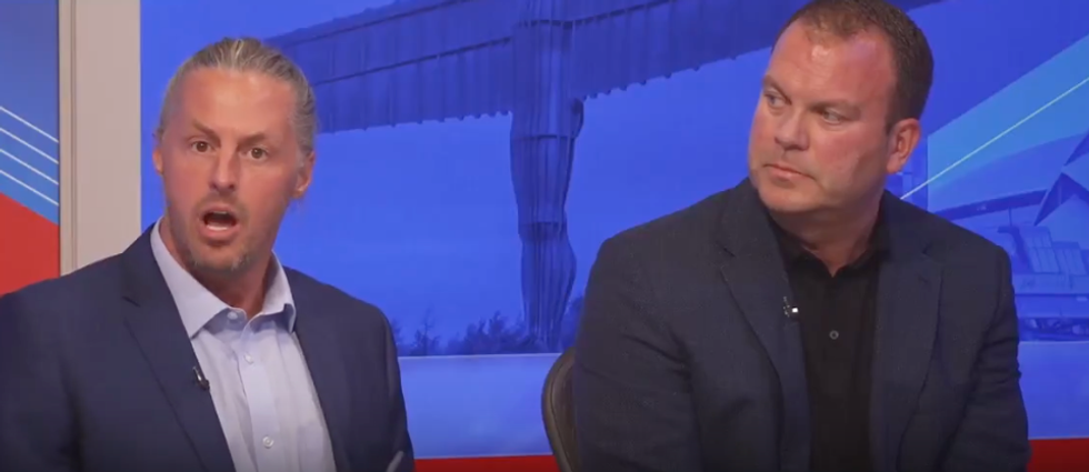 Elliot Stanley and Ryan Bridge