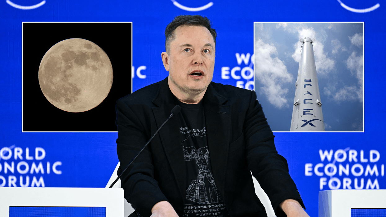 Elon and SpaceX Rocket