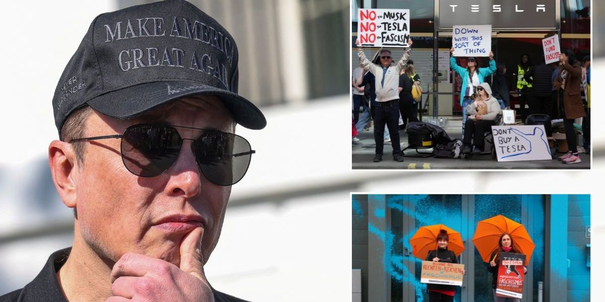NextImg:Elon Musk's net worth drops below $300billion as Tesla Takedown protests rage on - 'They want to kill me'