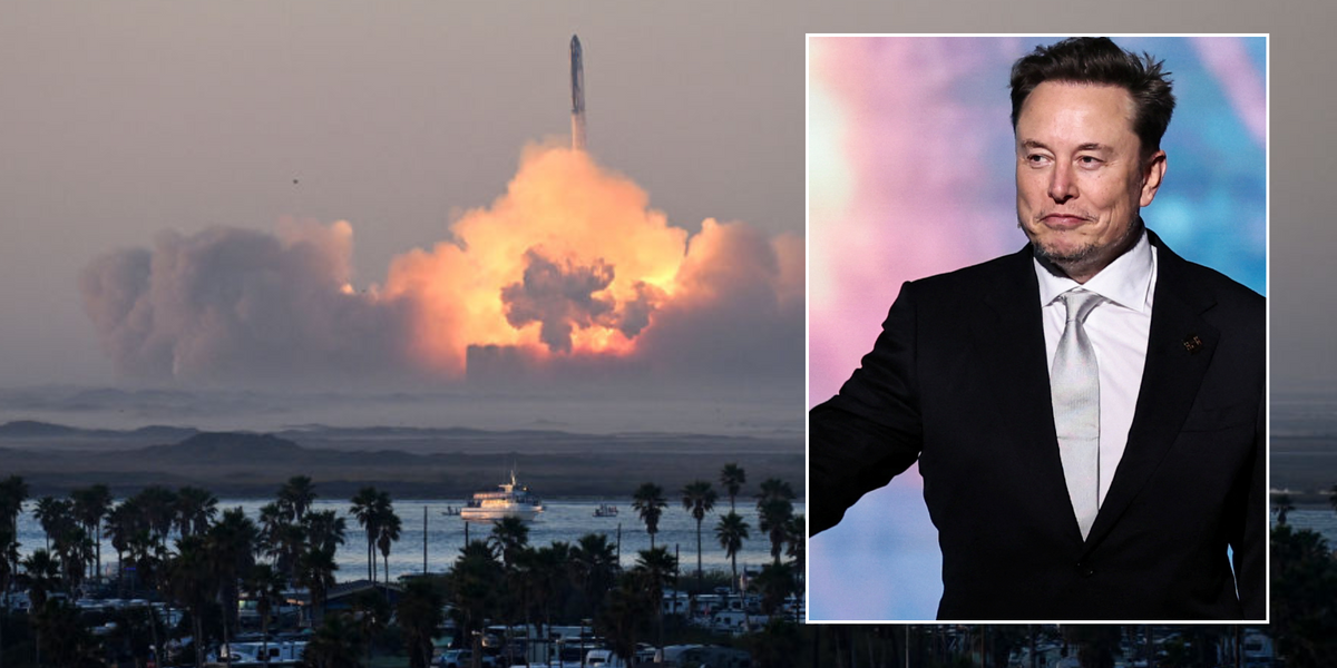 NextImg:Elon Musk accidently punches hole in atmosphere after rocket explodes in mid-air