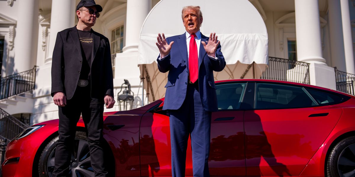 NextImg:Donald Trump set to sell Tesla he bought from Elon Musk in latest attack as bitter feud rages on