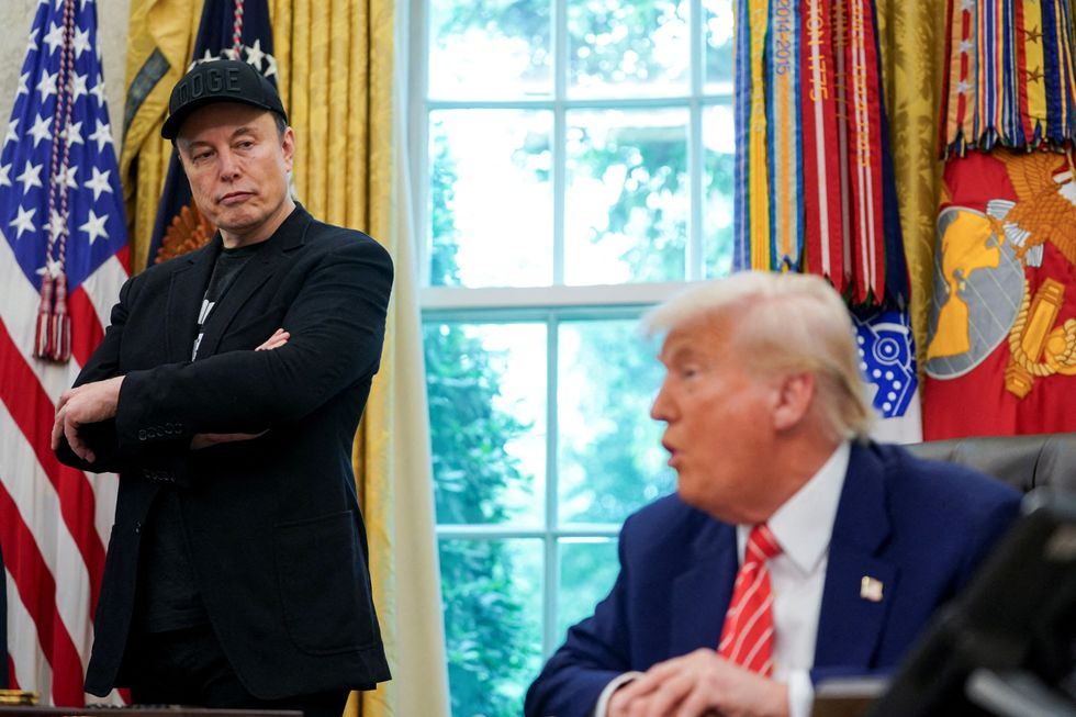 Elon Musk and Donald Trump