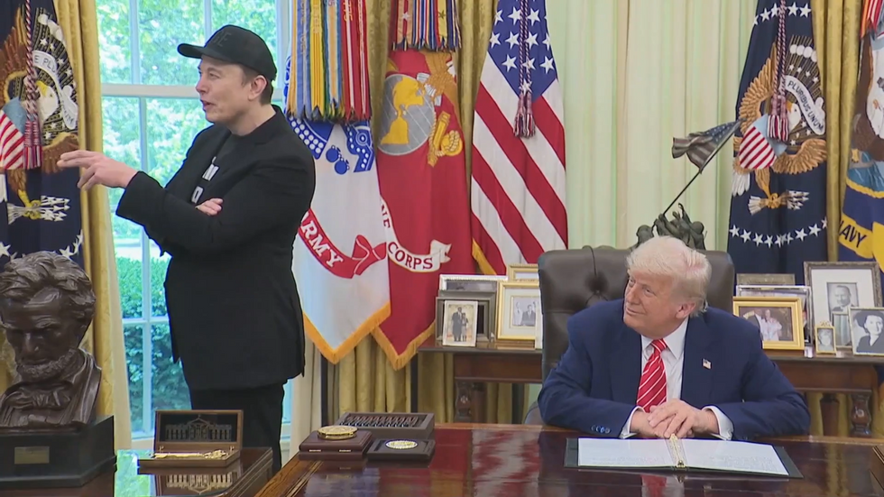 Elon Musk and Donald Trump