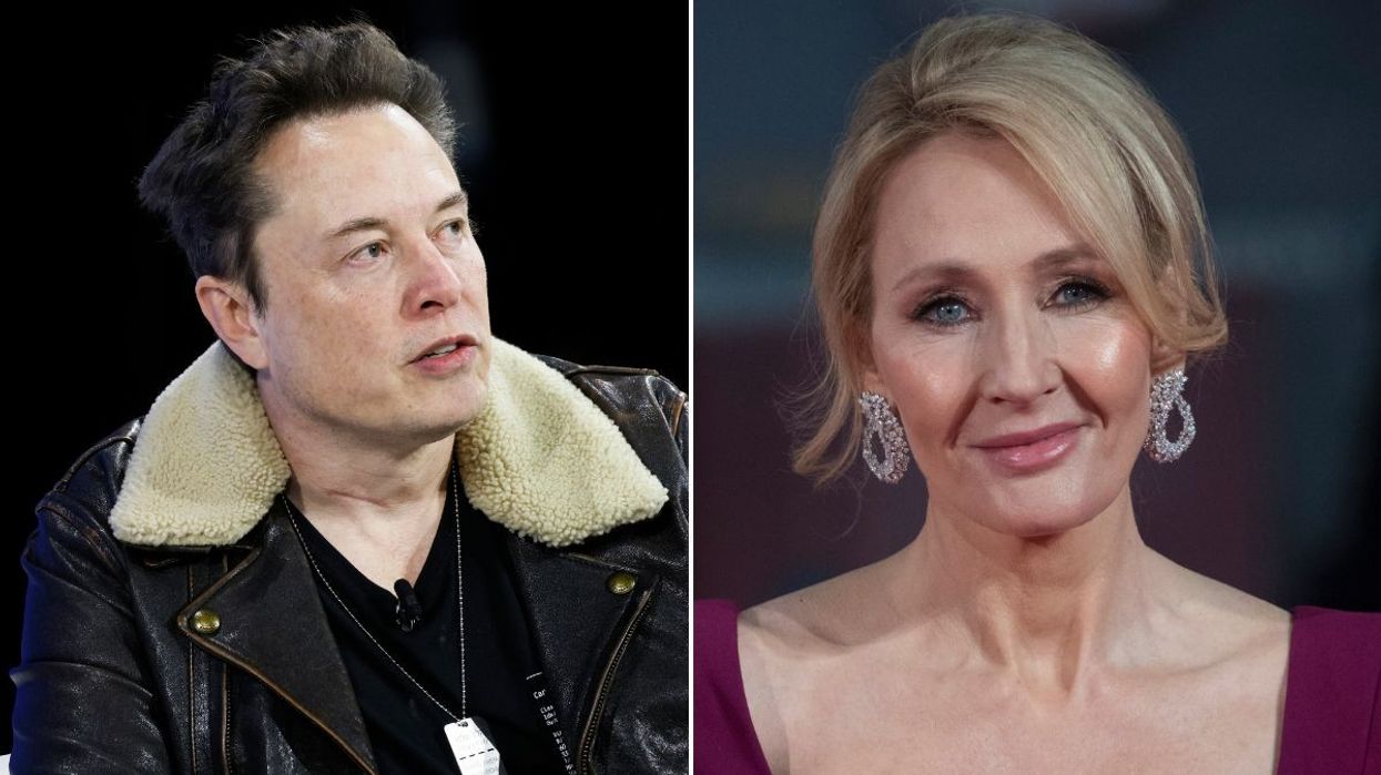 Elon Musk and JK Rowling