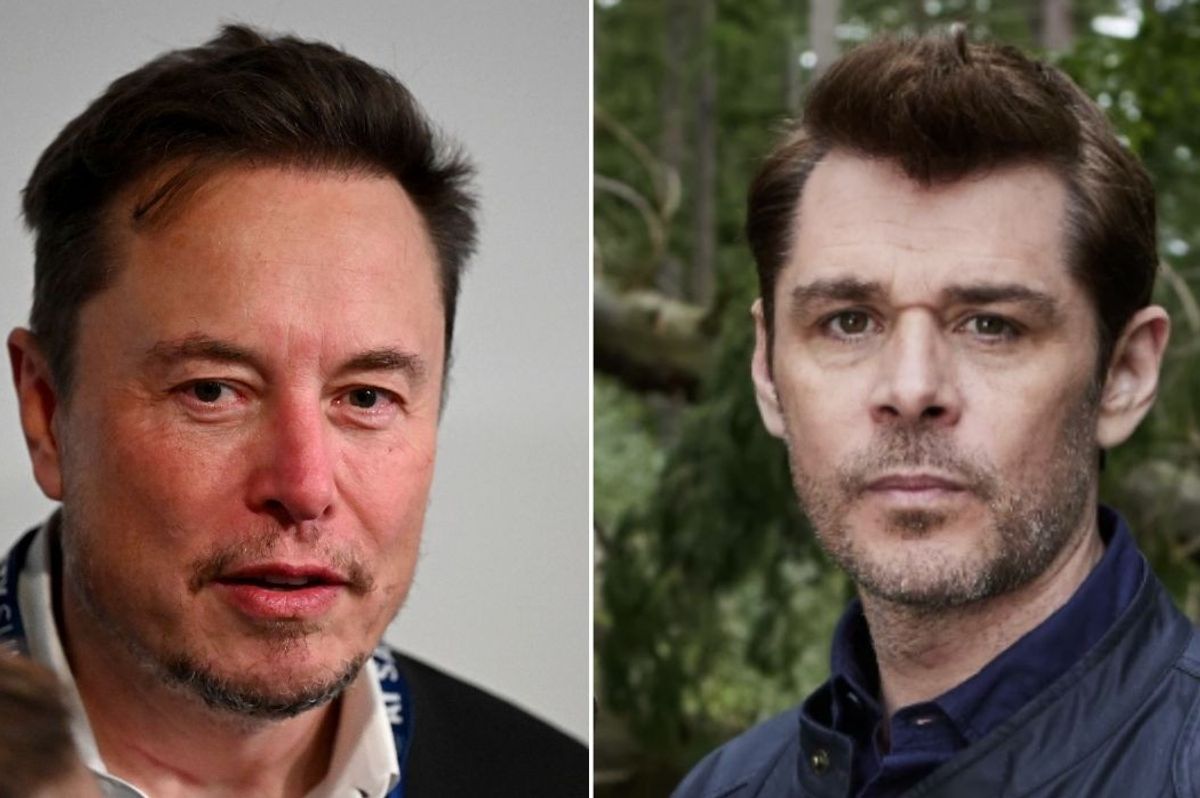 Elon Musk and Kenny Doughty