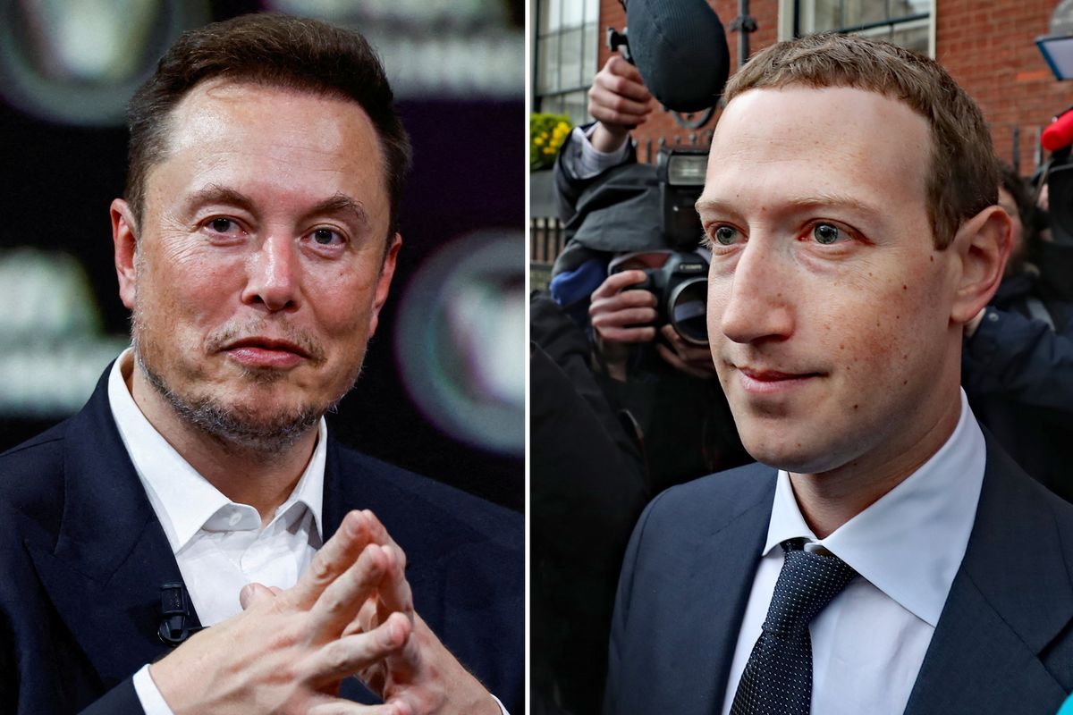 Elon Musk and Mark Zuckerberg