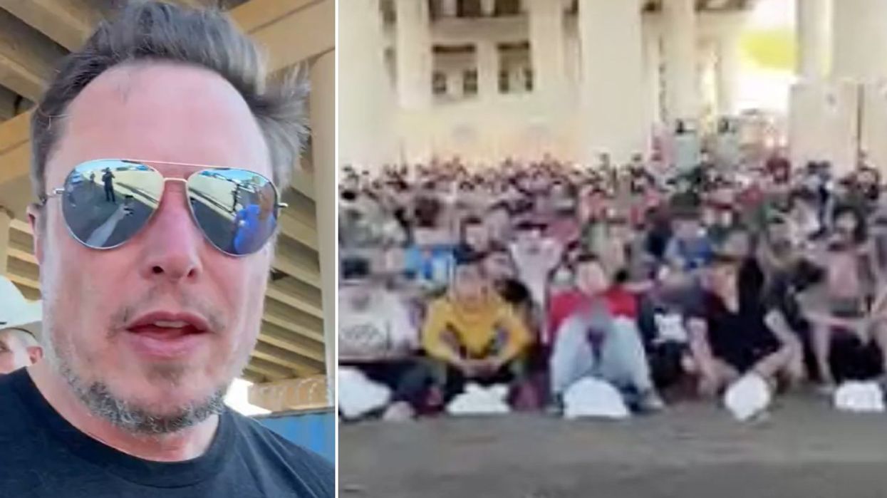 Elon Musk at Eagle Pass