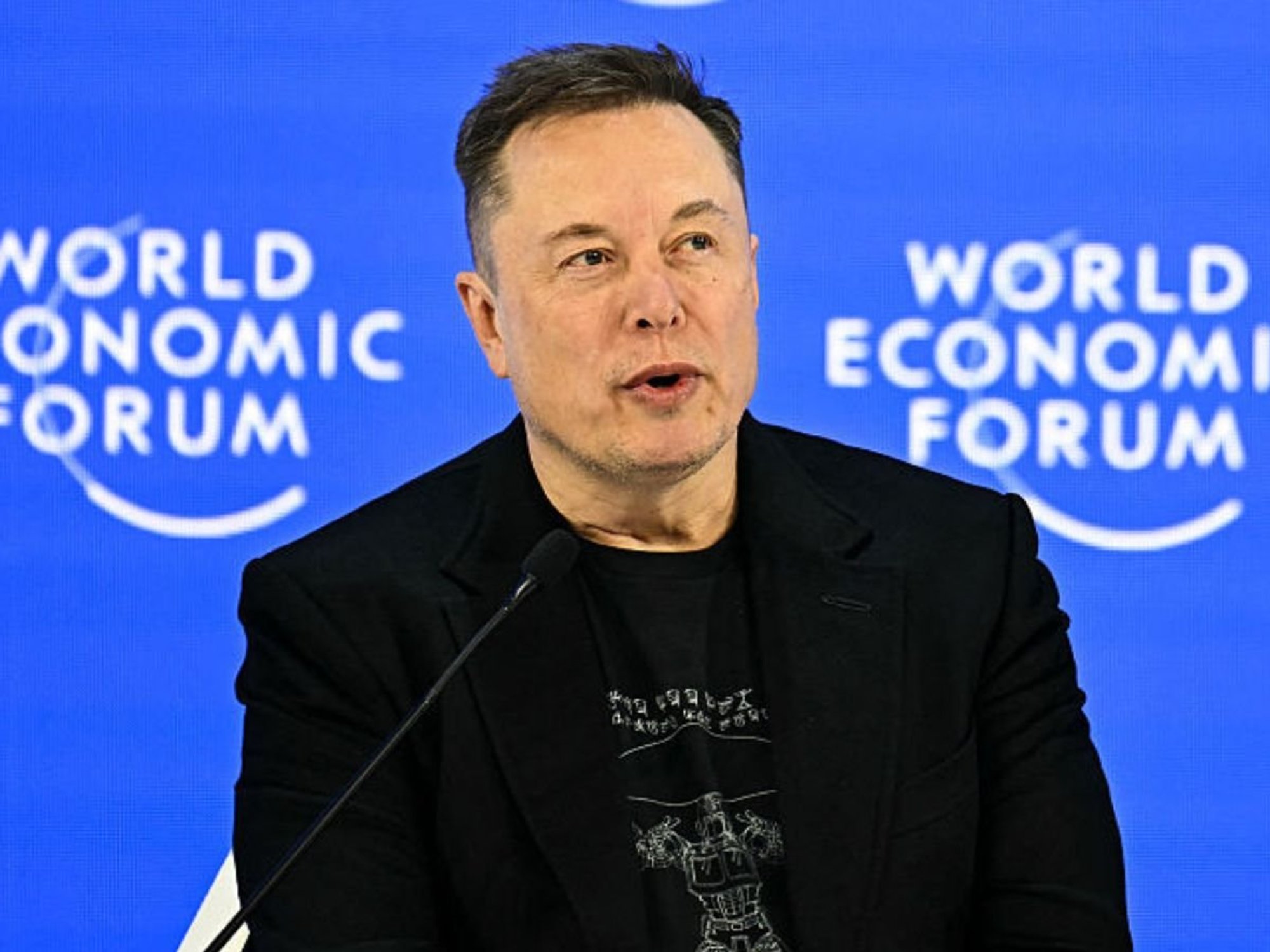 Elon Musk at World Economic Forum