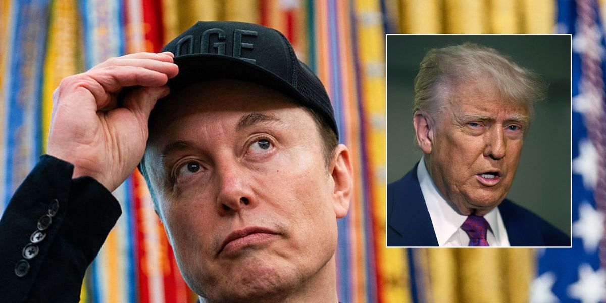 NextImg:Elon Musk turns on Donald Trump as he slams 'disgusting' tax bill in scathing attack