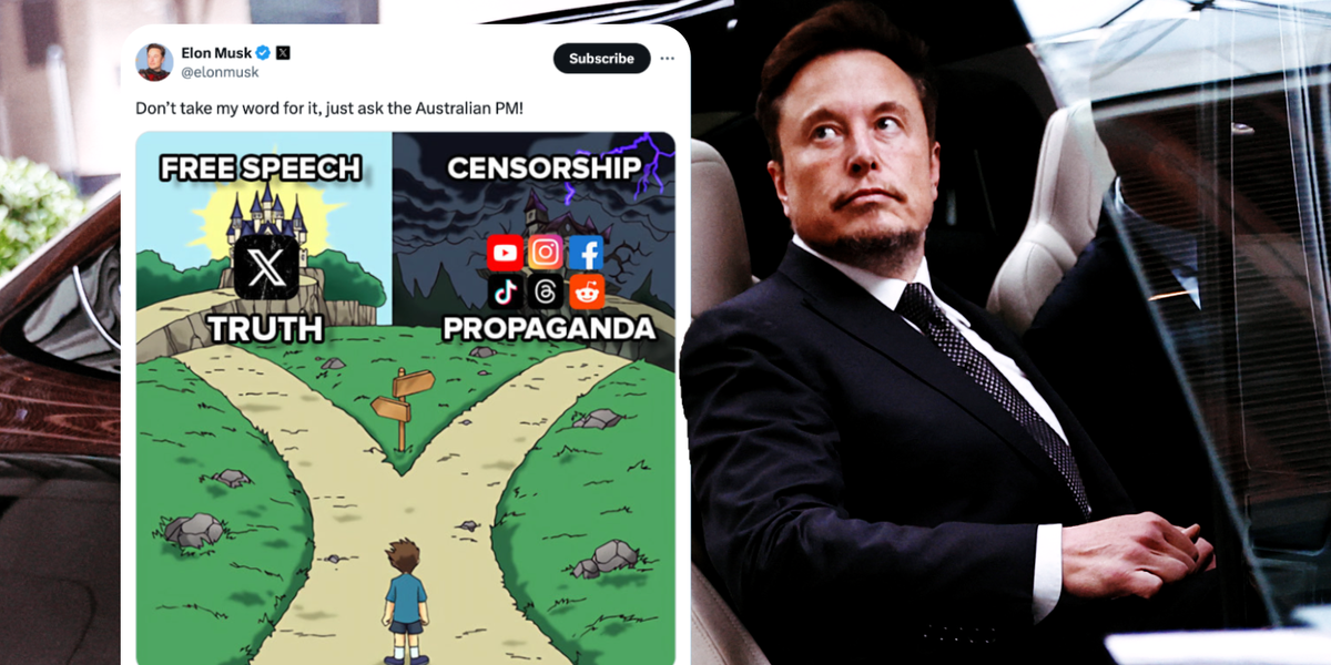 NextImg:Elon Musk blasted as ‘arrogant billionaire who thinks he's above the law’ by Australian prime minister