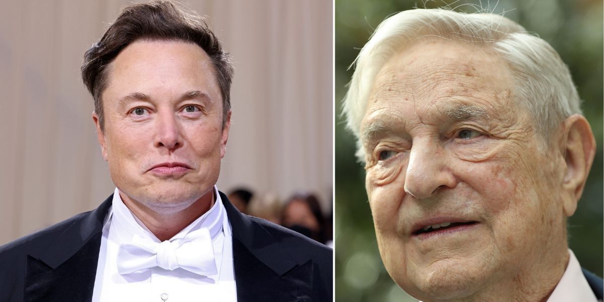 NextImg:Elon Musk blasts George Soros for 'eroding the fabric of civilisation' and hails 'great wakening from woke has happened'