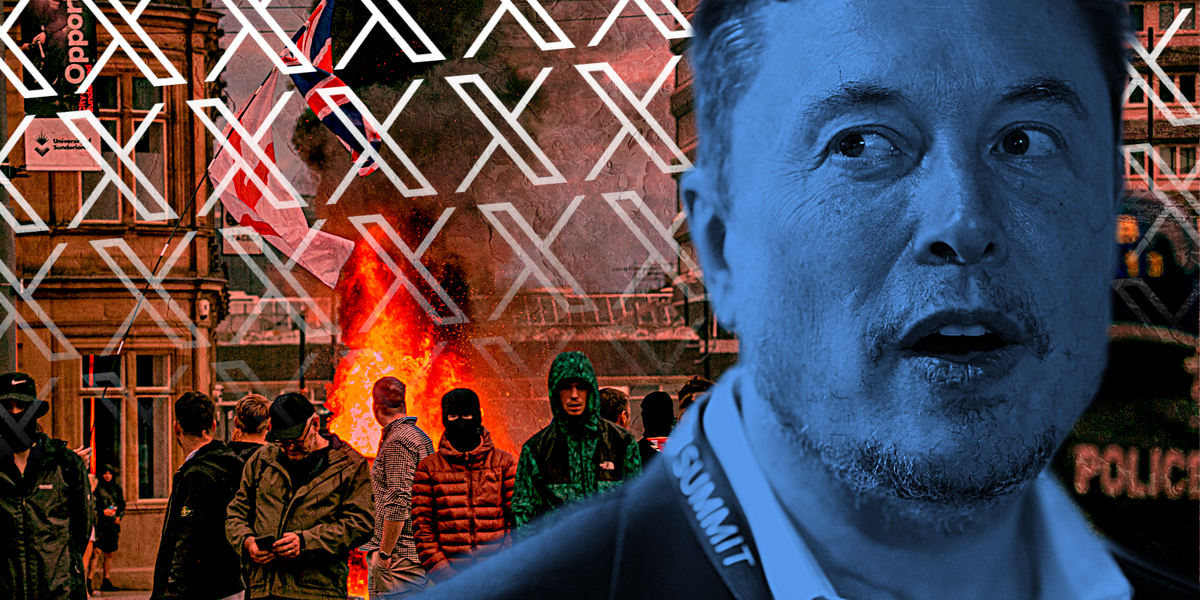 NextImg:Elon Musk's X breaks records after Trump interview and UK riots, but does it have a fake news problem?