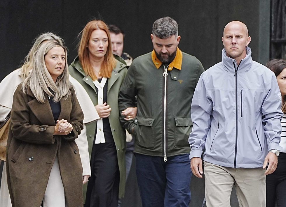 Elsie Dot Stancombe's parents Jenni and David