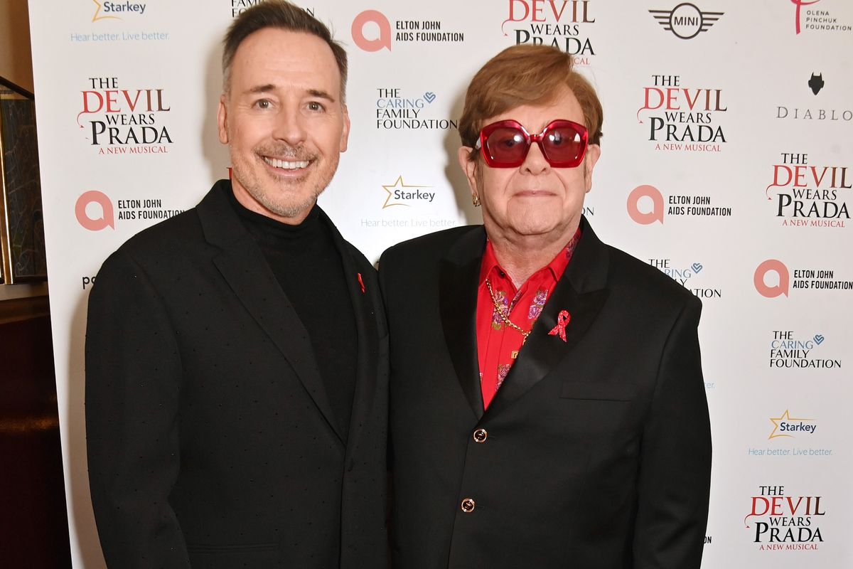Elton John and David Dunish