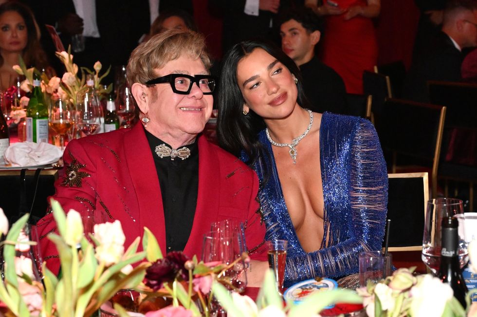 Elton John and Dua Lipa