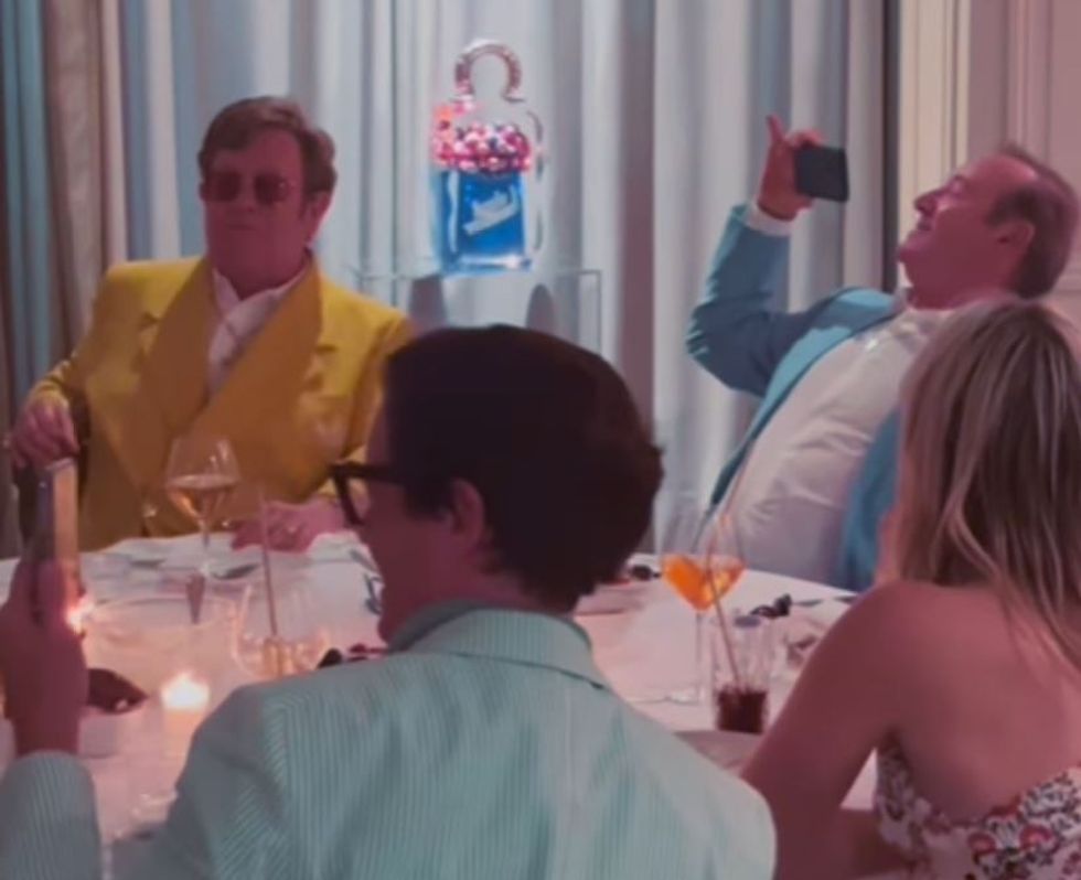 Elton John and Kevin Spacey