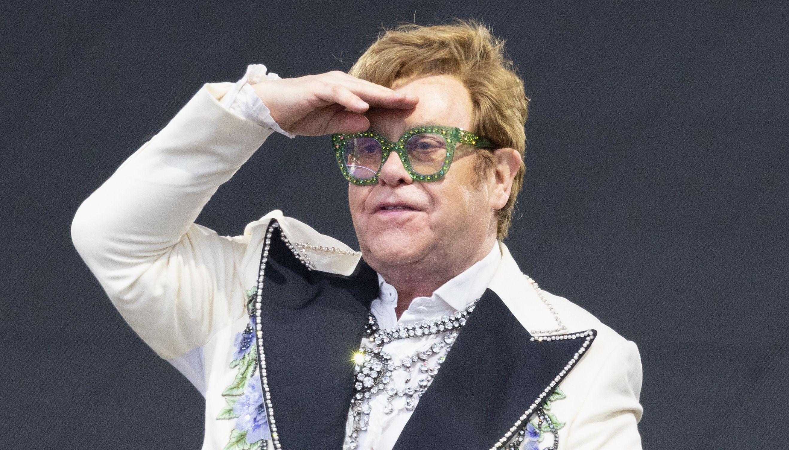Elton John performs during the British Summer Time festival at Hyde Park in London. Picture date: Friday June 24, 2022.