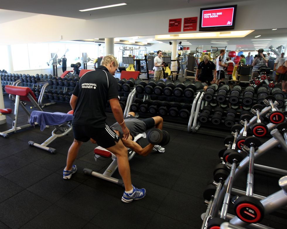 EMBARGOED TO 0001 FRIDAY MARCH 4 Undated file photo of people using weights in a gym. People wanting to get a good night's sleep would be better off doing weight training than going for a run, experts suggest. A new study found that resistance training, which includes lifting weights or working with resistance bands or machines, can lead to longer sleeps than doing aerobic exercise. Issue date: Friday March 4, 2022.