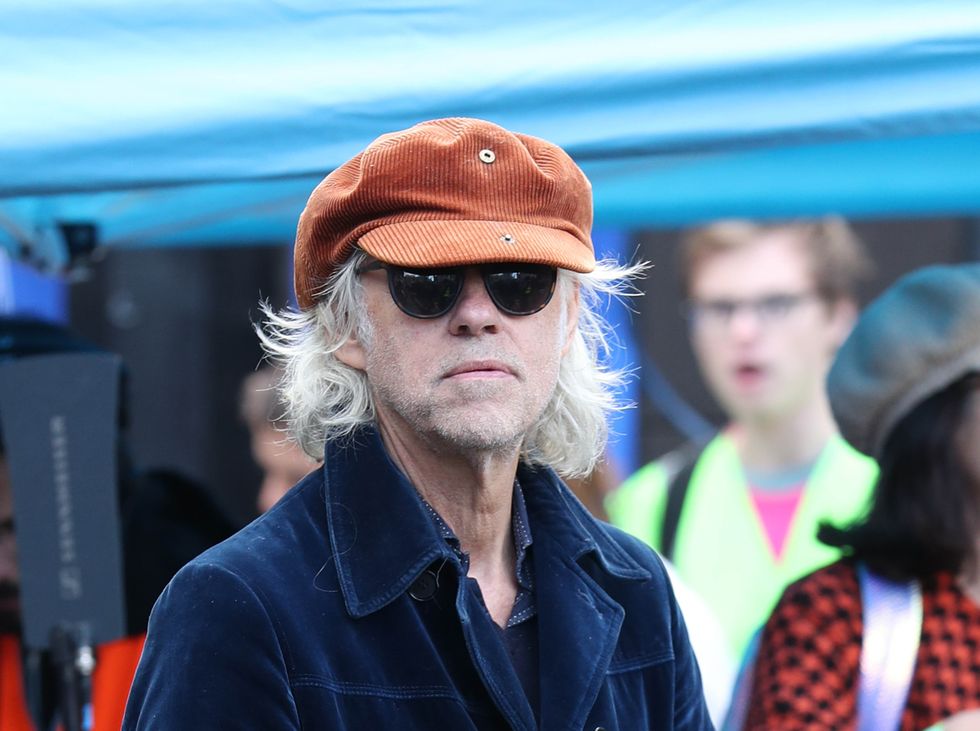 EMBARGOED TO 0001 TUESDAY OCTOBER 25 File photo dated 19/10/19 of Sir Bob Geldof, who has said the climate change protestors who threw soup over Van Gogh's Sunflowers were %221,000% right%22.