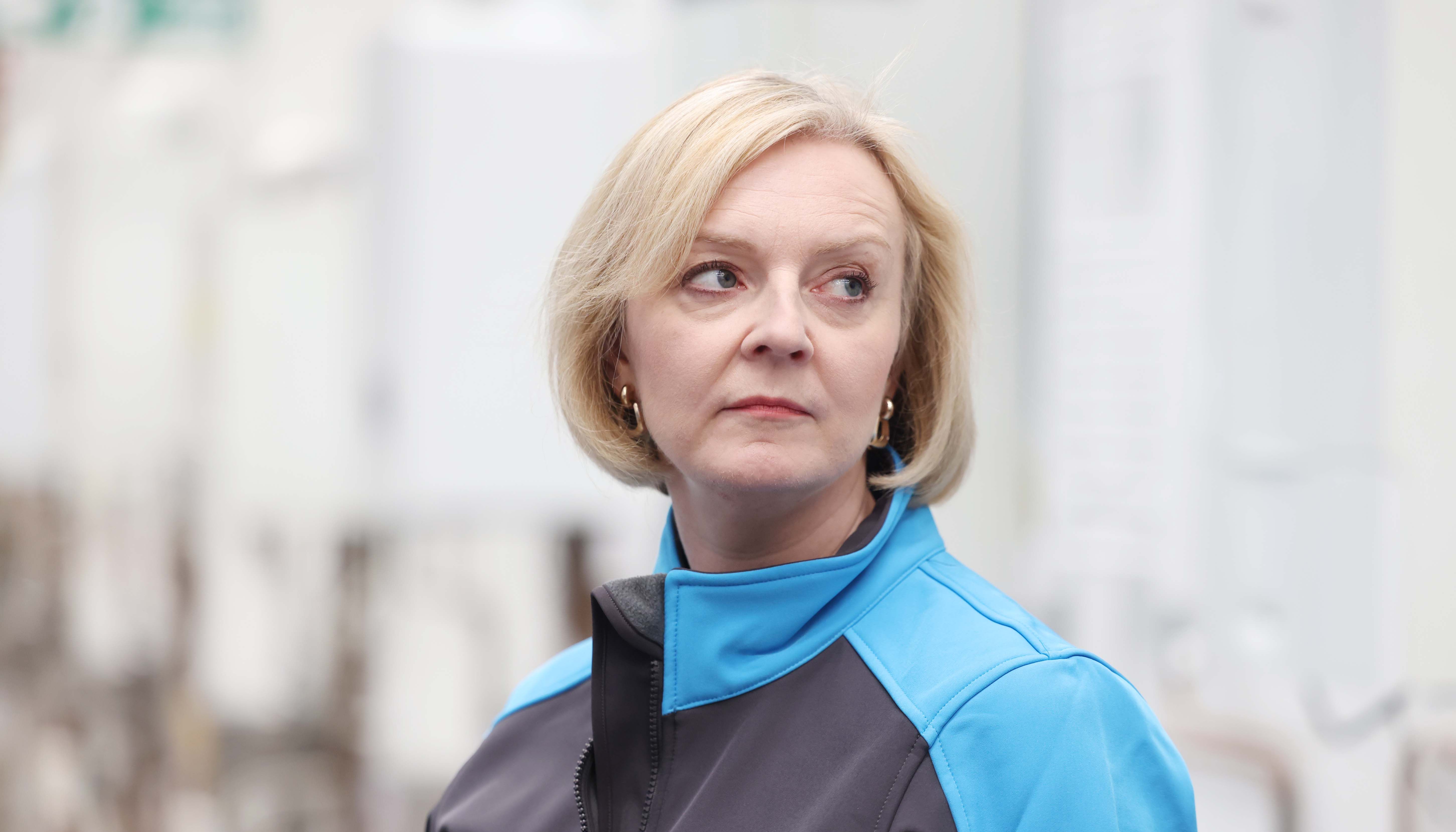 Embargoed to 2200 Friday September 30 Prime Minister Liz Truss during a visit to the British Gas training academy, near Dartford, in north west Kent, to coincide with support for energy bills coming into effect on 1st October. Picture date: Friday September 30, 2022.