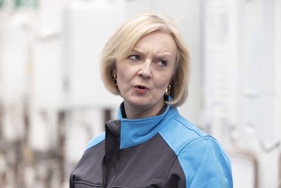 Embargoed to 2200 Friday September 30 Prime Minister Liz Truss during a visit to the British Gas training academy, near Dartford, in north west Kent, to coincide with support for energy bills coming into effect on 1st October. Picture date: Friday September 30, 2022.