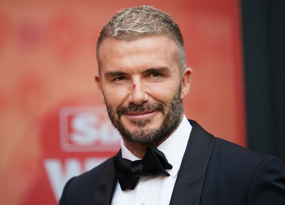 EMBARGOED TO 2200 TUESDAY MAY 24 File photo dated 14/09/21 of David Beckham, who along with Pierre-Emerick Aubameyang are among those fronting a new campaign calling on world leaders to commit to ending malaria.