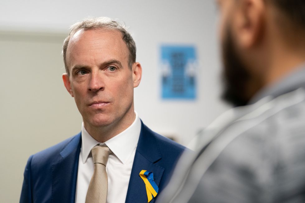 EMBARGOED TO 2230 TUESDAY JUNE 21 File photo dated 03/03/22 of Deputy Prime Minister and Justice Secretary Dominic Raab, as European Court of Human Rights judgments blocking removal flights to Rwanda would be ignored under a Bill of Rights also tasked with increasing deportations of foreign criminals.