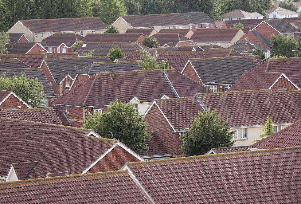 EMBARGOED TO 2230 TUESDAY JUNE 21 File photo dated 27/07/21 of a view of houses in Thamesmead, south east London, as the Government has admitted that %22most%22 people will not be able to take up Boris Johnson's %22benefits to bricks%22 scheme to allow welfare payments to secure mortgages.