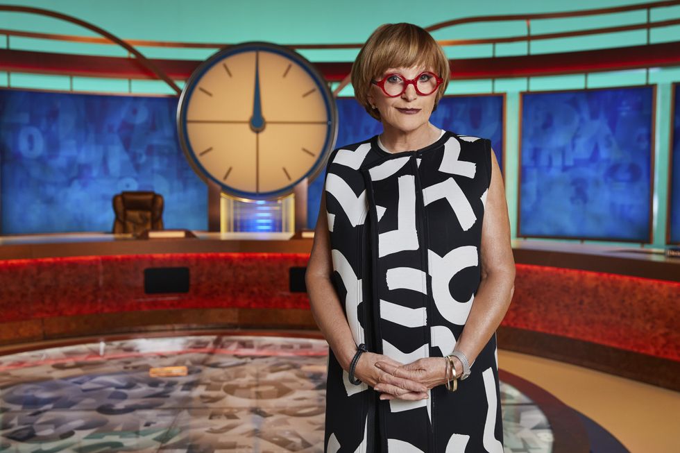 EMBARGOED UNTIL 0001 22 JUNE 2021 Undated Handout Photo from Countdown. Pictured: Anne Robinson. See PA Feature SHOWBIZ TV Robinson. Picture credit should read: PA Photo/Channel 4. WARNING: This picture must only be used to accompany PA Feature SHOWBIZ TV Robinson. Channel 4 images must not be altered or manipulated in any way. This picture may be used solely for Channel 4 programme publicity purposes in connection with the current broadcast of the programme(s) featured in the national and local press and listings. Not to be reproduced or redistributed for any use or in any medium not set out above.