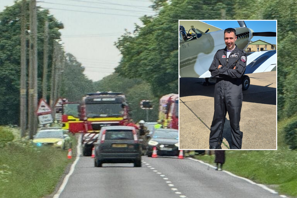 Emergency services at the scene