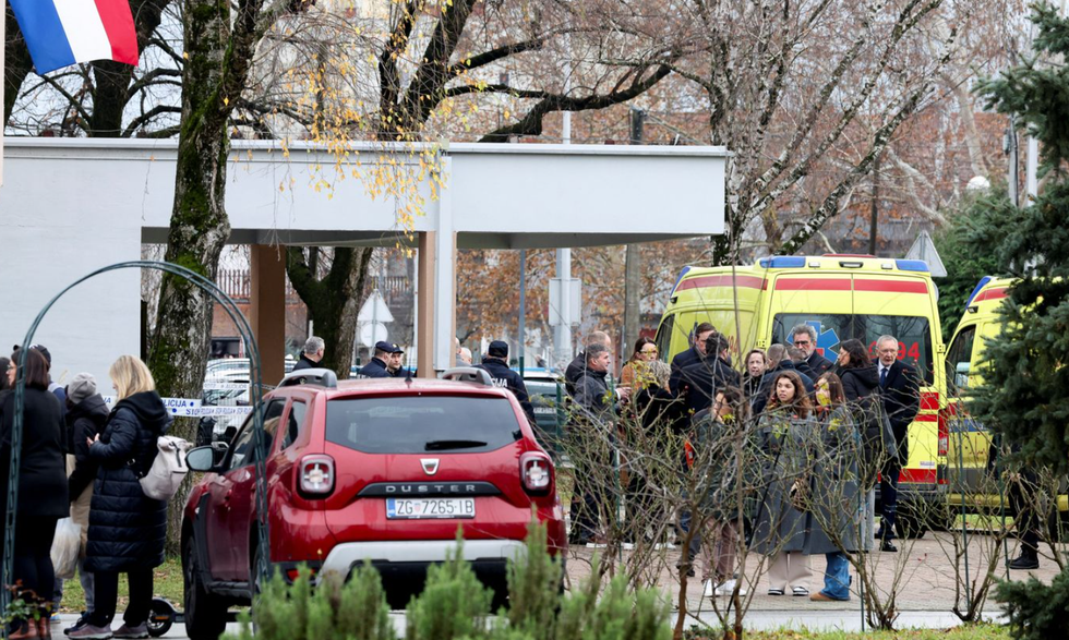 Emergency services at the scene